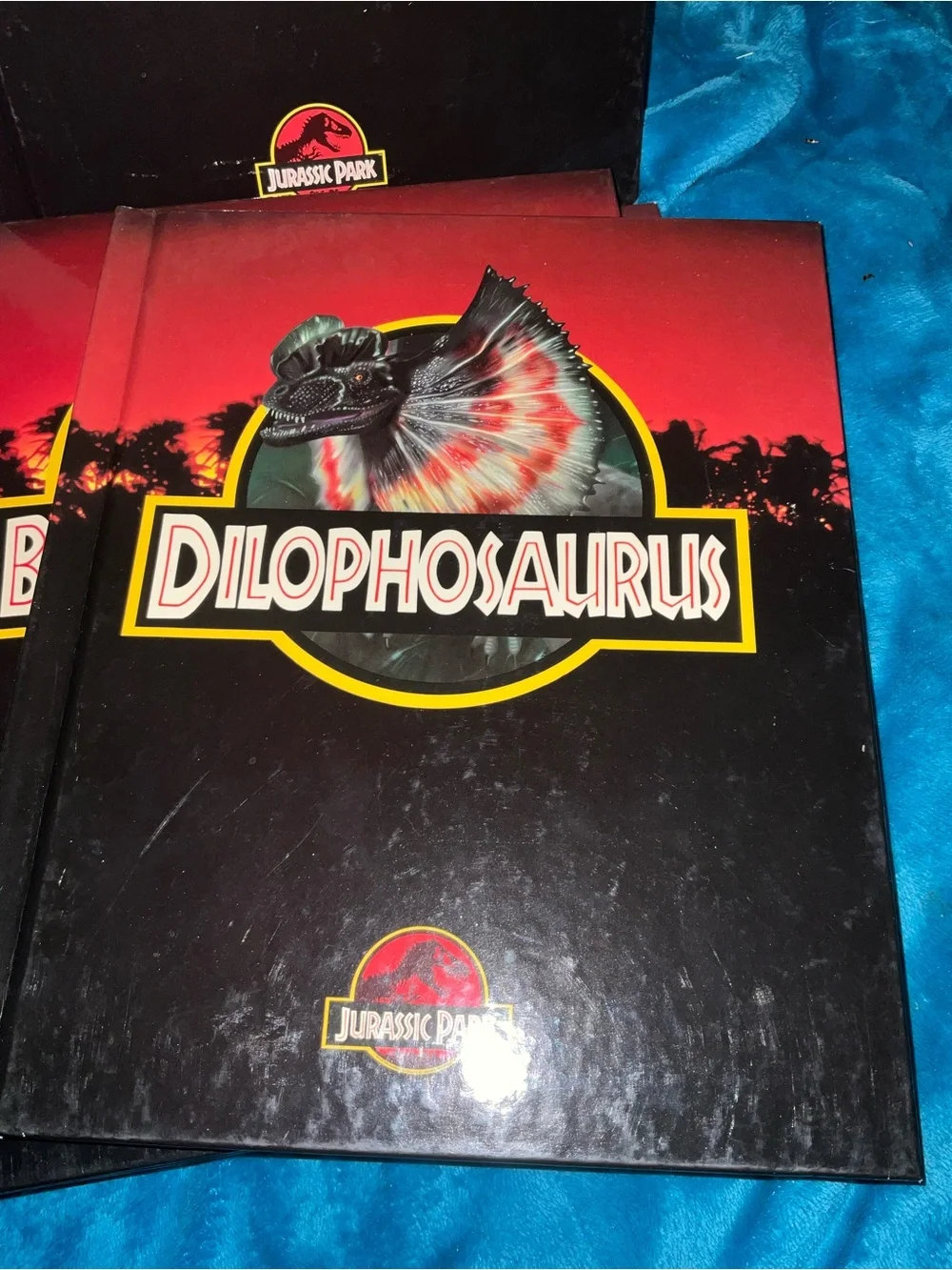 Vintage 1993 Jurassic Park Hardcover Book Lot (Set of 5) – New Rare volumes 3-8